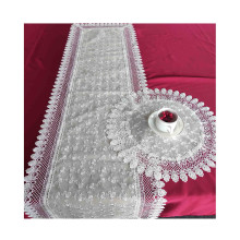 polyester modern fancy wedding table runners table mats